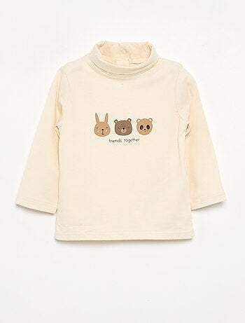 Pack de camisetas de cuello alto - 2 piezas