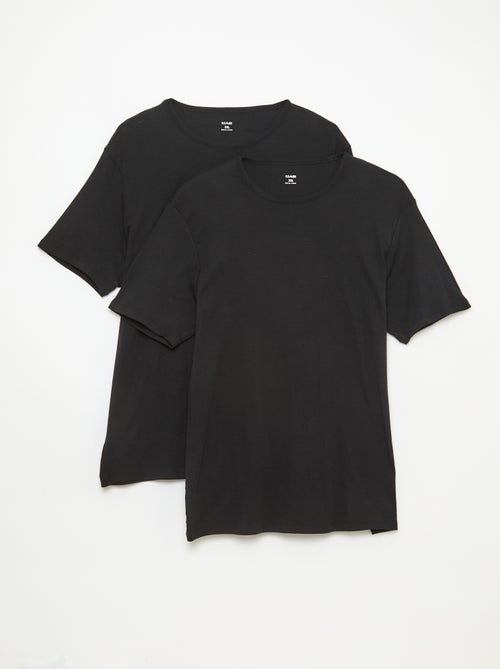 Pack de camisetas de punto jersey - 2 unidades - Kiabi
