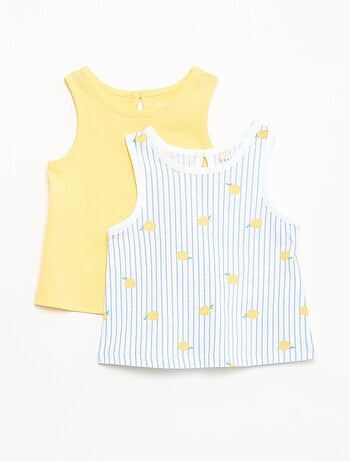 Pack de camisetas de tirantes - 2 piezas