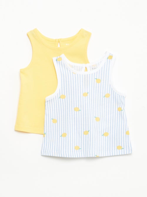Pack de camisetas de tirantes - 2 piezas - Kiabi