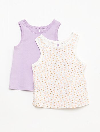 Pack de camisetas de tirantes - 2 piezas