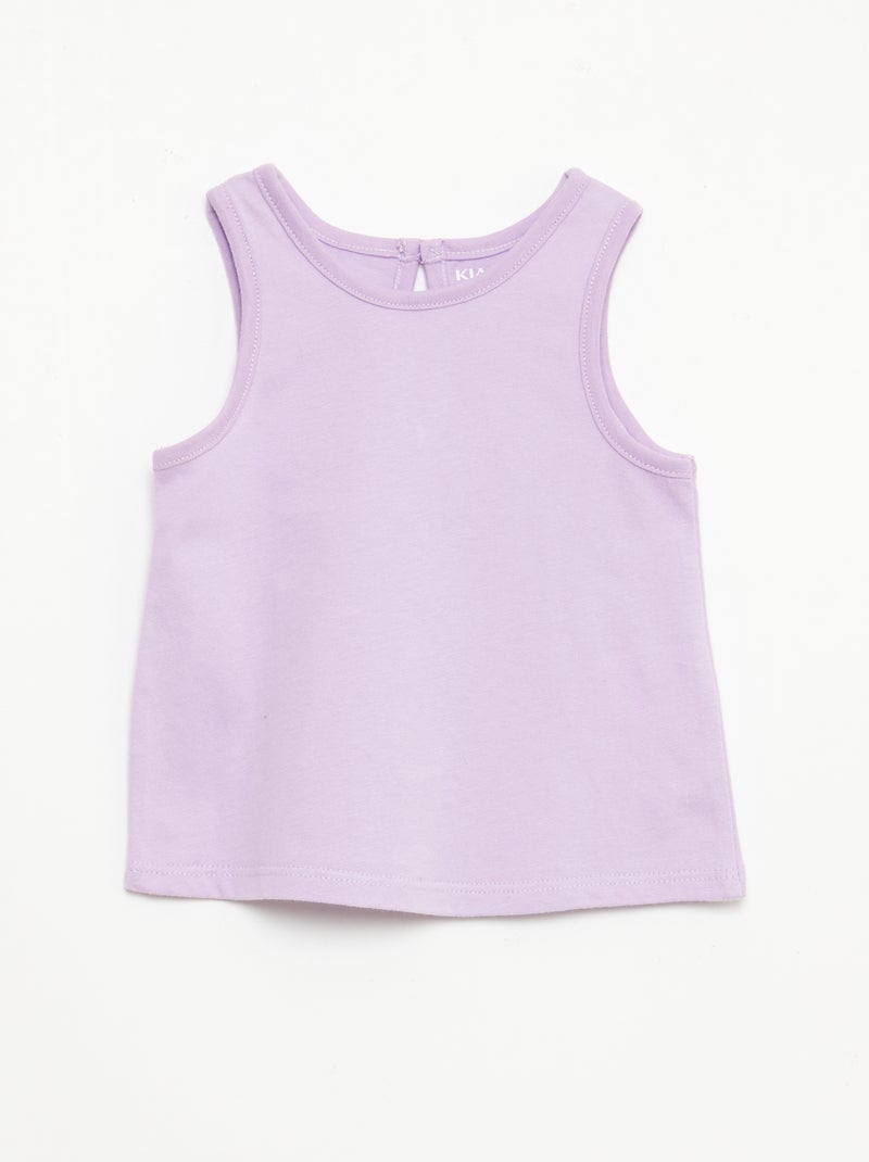 Pack de camisetas de tirantes - 2 piezas Blanco - Kiabi
