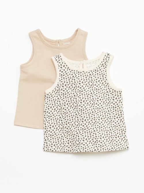 Pack de camisetas de tirantes - 2 piezas - Kiabi