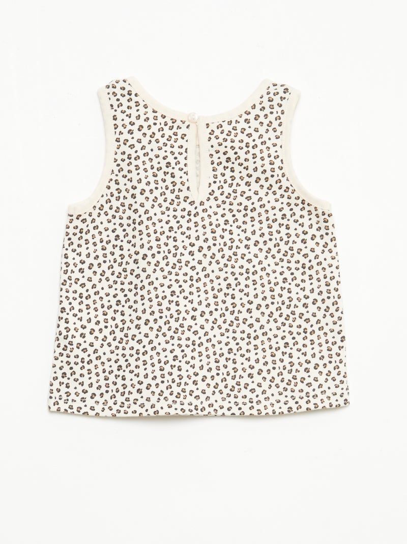 Pack de camisetas de tirantes - 2 piezas Blanco - Kiabi
