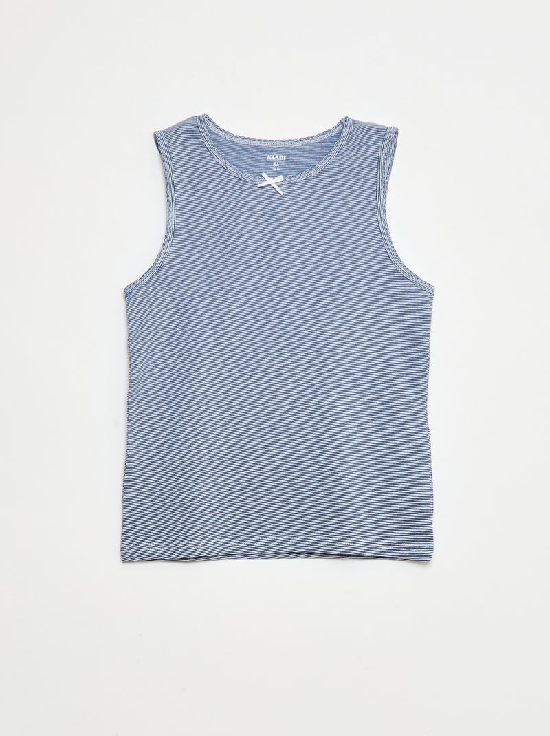 Pack de camisetas de tirantes anchos Azul - Kiabi