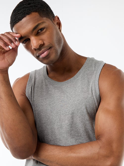 Pack de camisetas de tirantes de punto jersey - 2 unidades - Kiabi