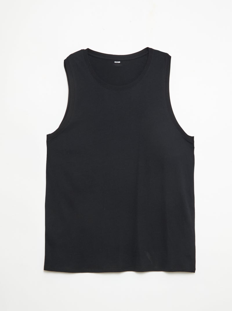 Pack de camisetas de tirantes de punto jersey - 2 unidades Gris - Kiabi