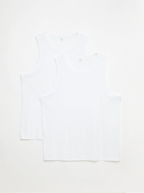 Pack de camisetas de tirantes de punto jersey - Kiabi