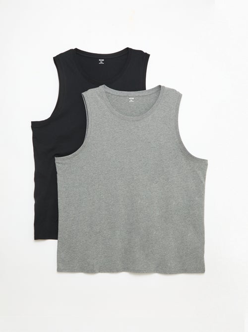 Pack de camisetas de tirantes de punto jersey - Kiabi