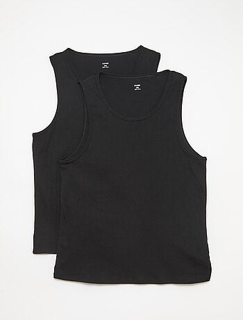 Pack de camisetas de tirantes de punto jersey