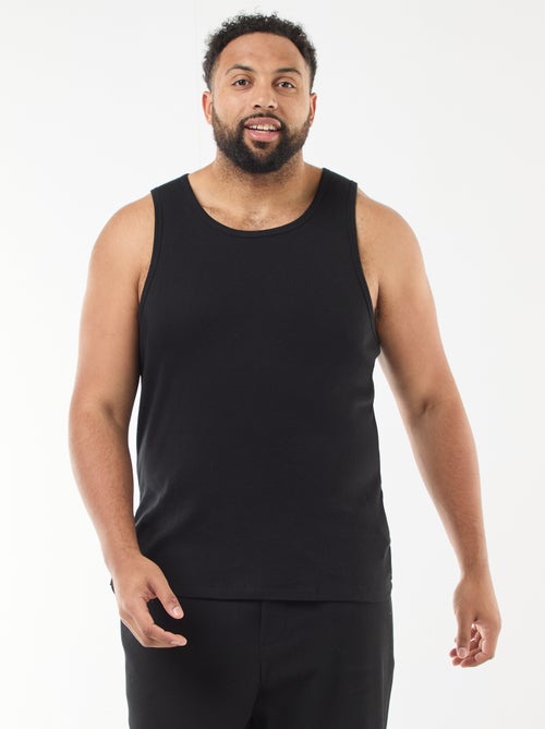 Pack de camisetas de tirantes de punto jersey - Kiabi Pack de camisetas de tirantes de punto jersey - Kiabi