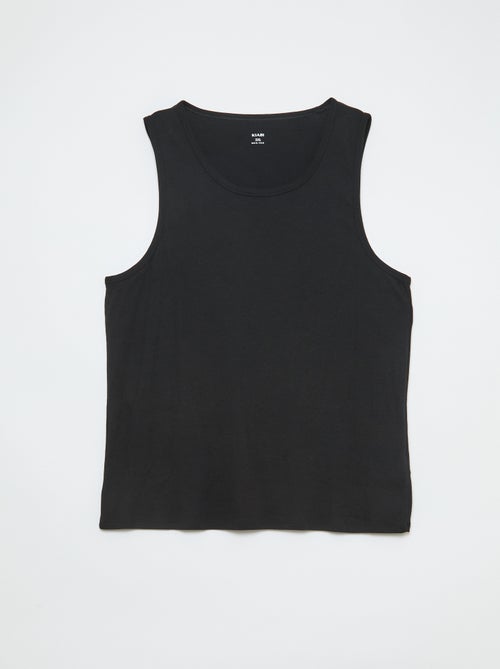 Pack de camisetas de tirantes de punto jersey - Kiabi Pack de camisetas de tirantes de punto jersey - Kiabi