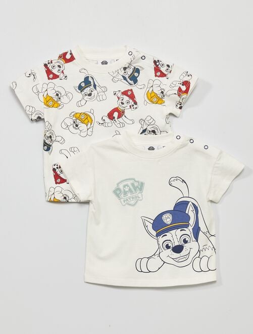 Pack de camisetas 'La patrulla canina' - 2 piezas - Kiabi
