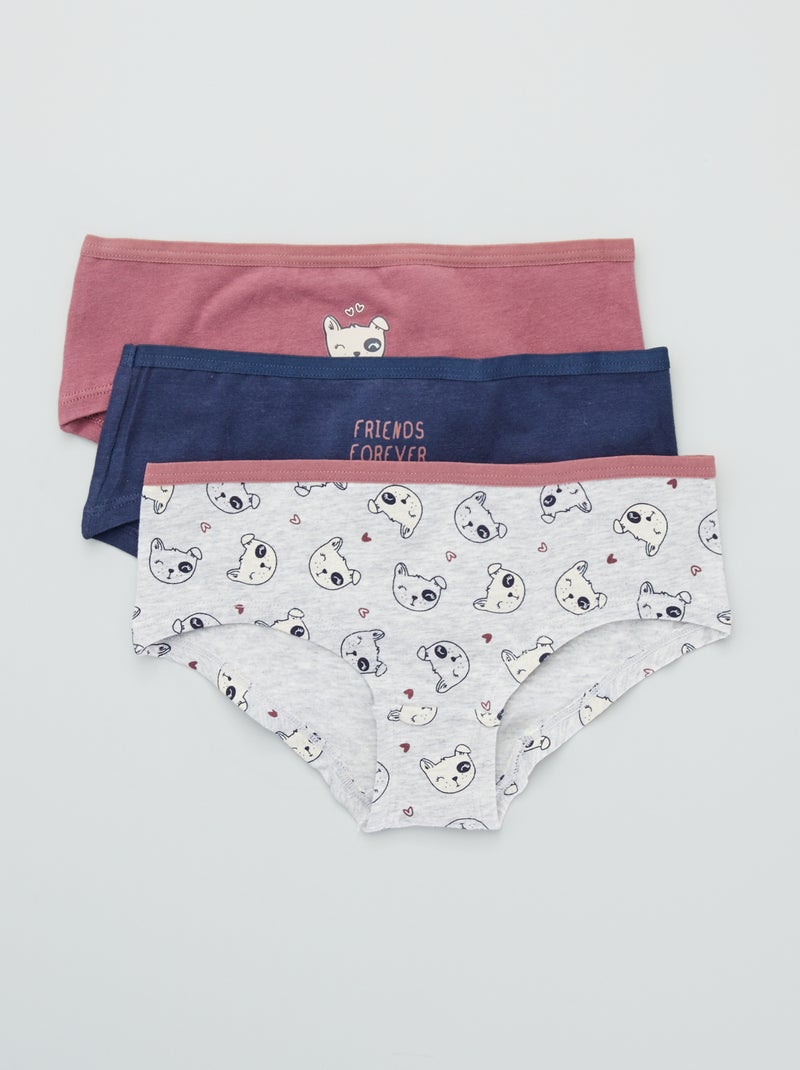 Pack de culottes BEIGE - Kiabi