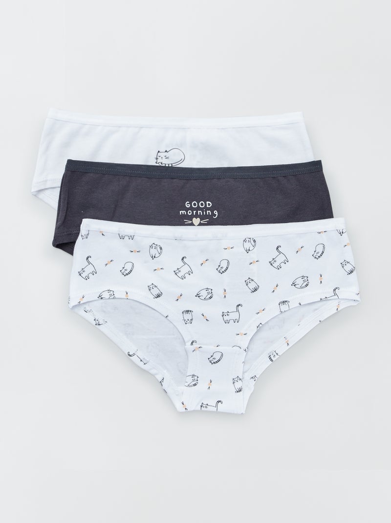 Pack de culottes BLANCO - Kiabi
