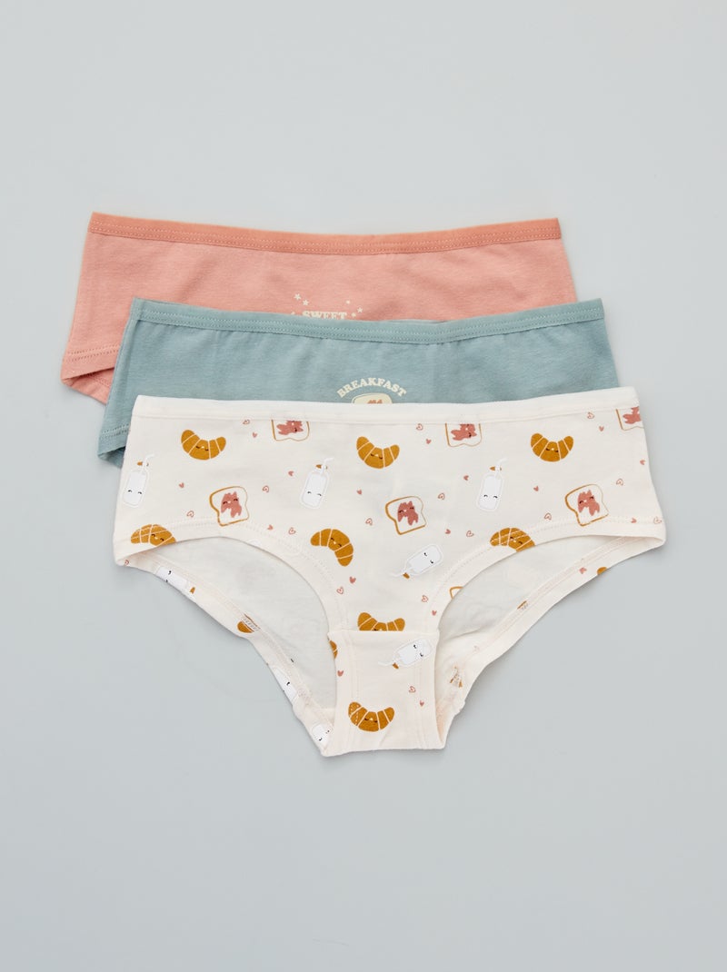 Pack de culottes GRIS - Kiabi