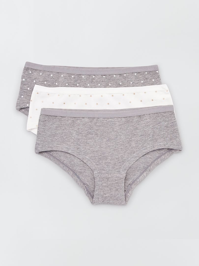 Lot de 4 culottes - Blanc - Femme