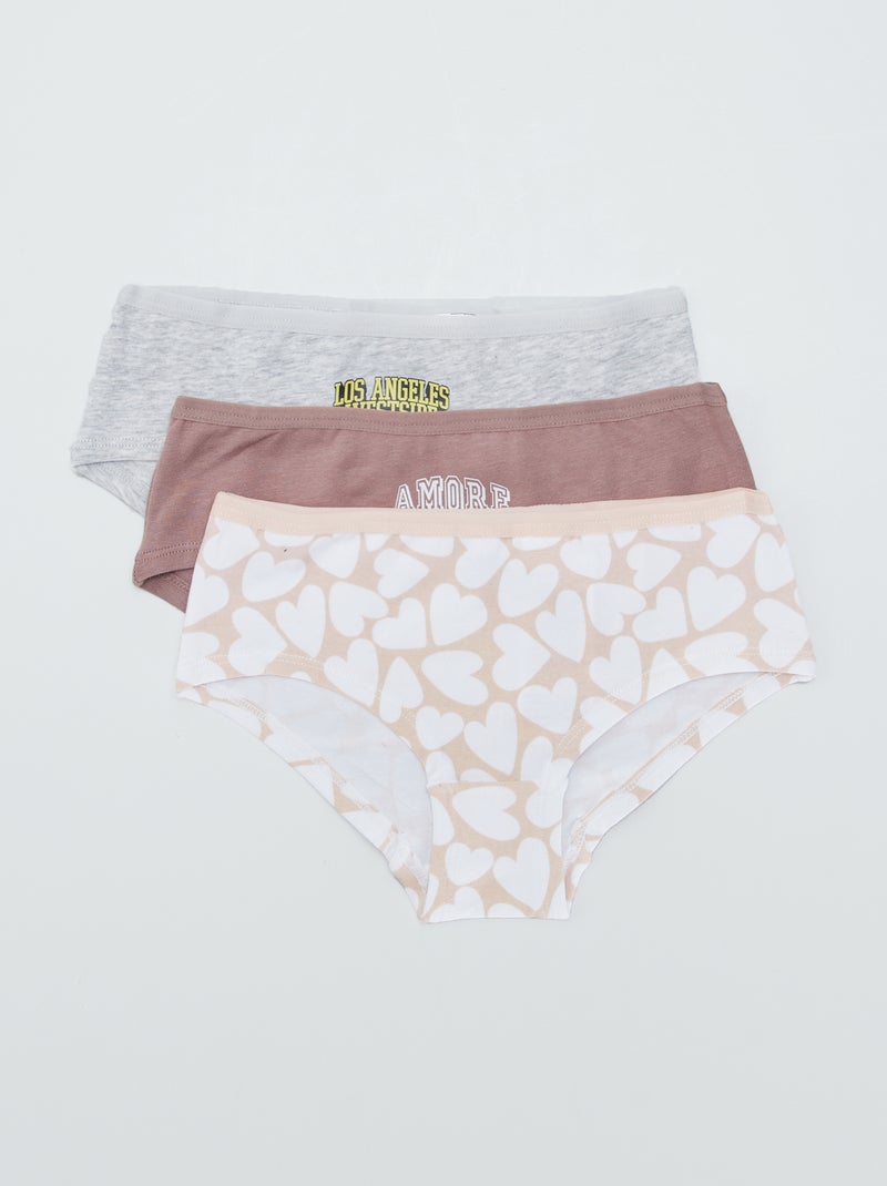 Pack de culottes ROSA - Kiabi