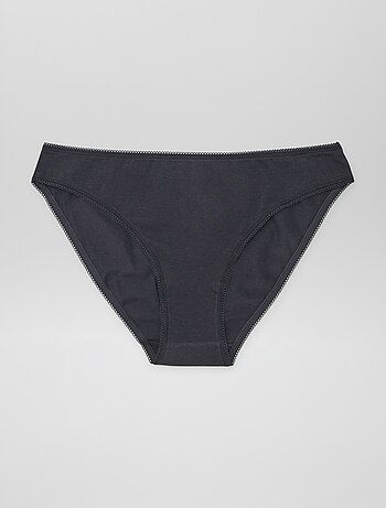 Pack de de 3 braguitas de algodón