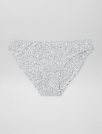 Pack de de 3 braguitas de algodón