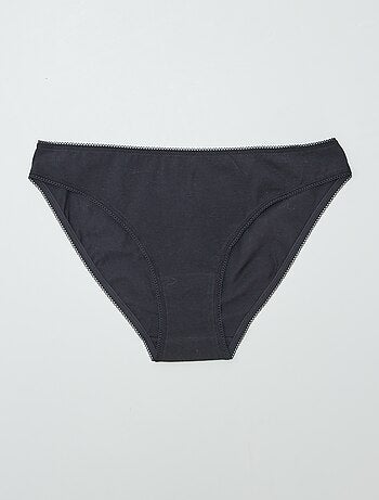 Pack de de 3 braguitas de algodón