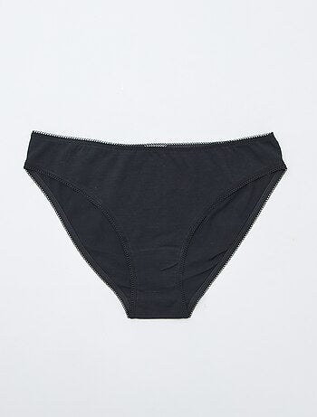 Pack de 3 braguitas de algodón