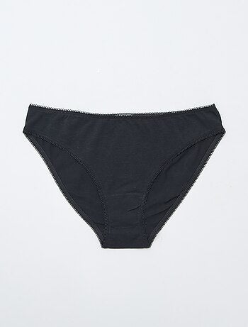 Pack de 3 braguitas de algodón