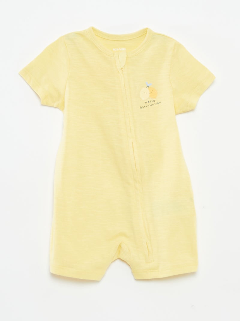 Pack de dos peleles de manga corta AZUL - Kiabi