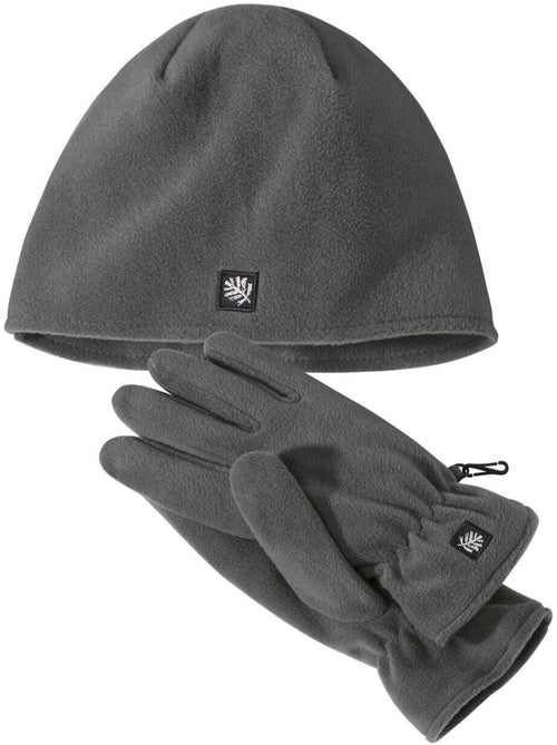 Pack de gorro y guantes de tejido polar - Kiabi Pack de gorro y guantes de tejido polar - Kiabi