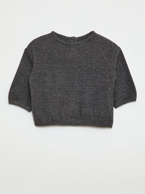 Pack de jerséis de punto suave con cuello abotonado - Kiabi