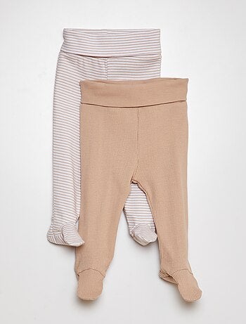 Pack de leggings de algodón  - 2 piezas