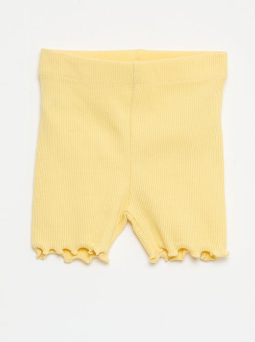 Pack de leggings de canalé - 2 unidades - Kiabi