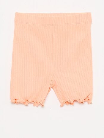 Pack de leggings de canalé - 2 unidades