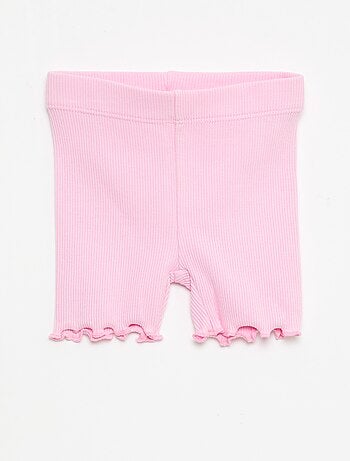 Pack de leggings de canalé - 2 unidades