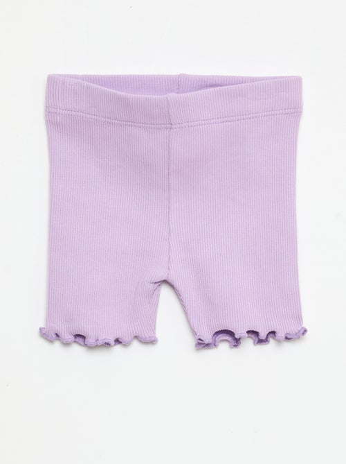 Pack de leggings de canalé - 2 unidades - Kiabi