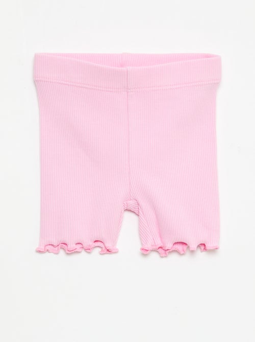 Pack de leggings de canalé - 2 unidades - Kiabi