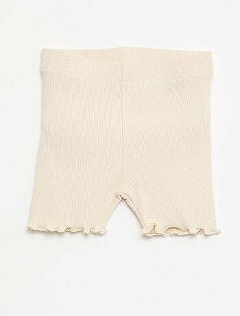 Pack de leggings de canalé - 2 unidades