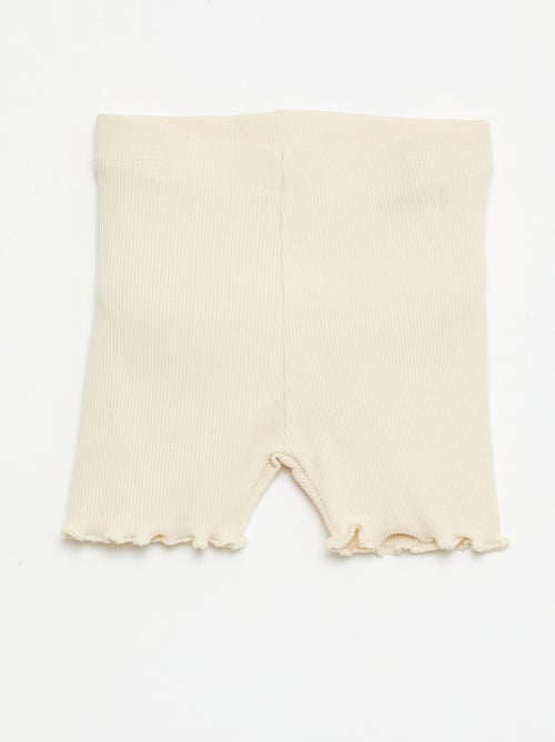 Pack de leggings de canalé - 2 unidades - Kiabi