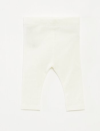 Pack de leggings largo 1 estampado all over / 1 color liso