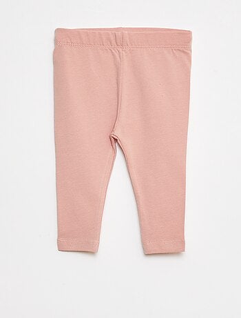 Pack de leggings largo 1 estampado all over / 1 color liso