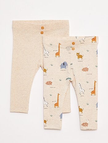 Pack de leggings largos