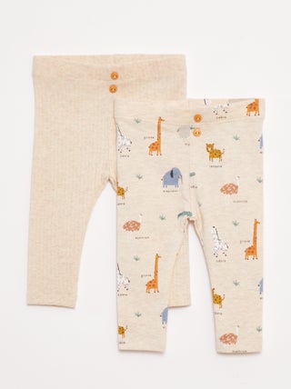 Pack de leggings largos