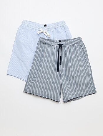 Pack de Pantalón cortos de noche con bolsillos - 2 unidades