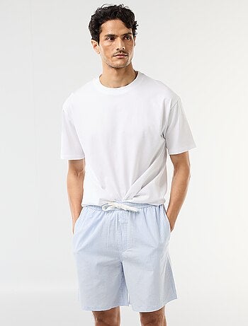 Pack de Pantalón cortos de noche con bolsillos - 2 unidades