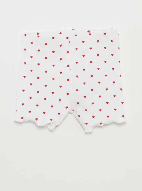 Pack de pantalones cortos ciclistas - 2 piezas - Kiabi