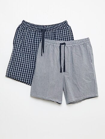 Pack de pantalones cortos de noche con bolsillos - 2 unidades
