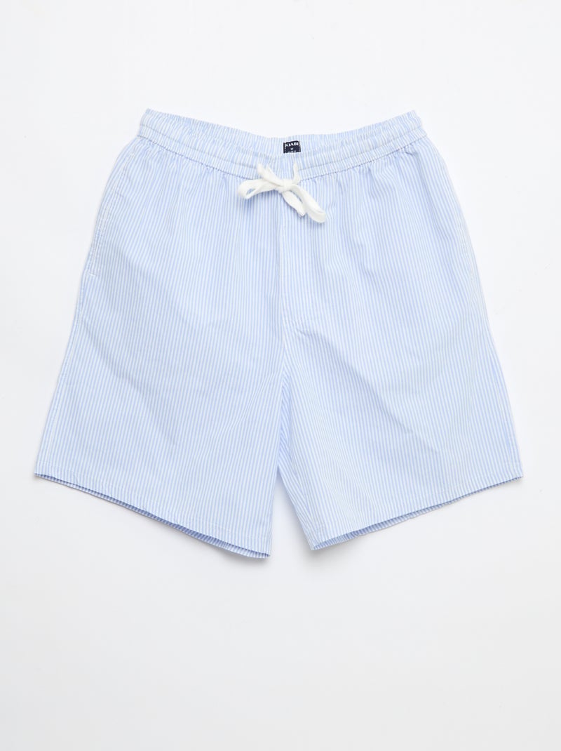 Pack de pantalones cortos de noche con bolsillos - 2 unidades Gris - Kiabi