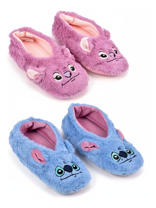 Pack de Pantuflas Antideslizantes Niño LILO & STITCH (Lote de 2) - Kiabi Pack de Pantuflas Antideslizantes Niño LILO & STITCH (Lote de 2) - Kiabi
