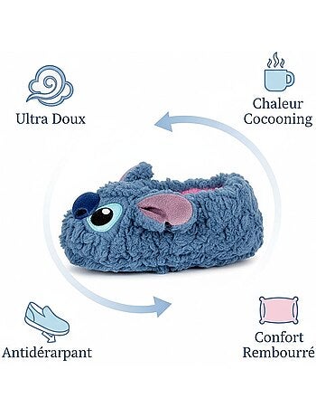Pack de Pantuflas Antideslizantes Niño LILO & STITCH (Lote de 2)
