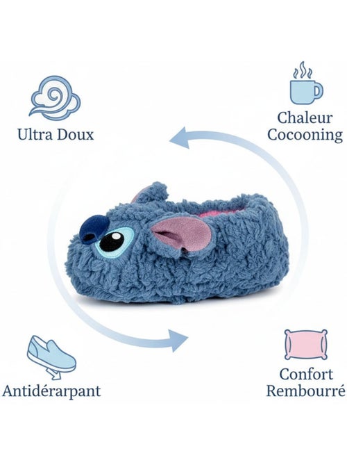 Pack de Pantuflas Antideslizantes Niño LILO & STITCH (Lote de 2) - Kiabi Pack de Pantuflas Antideslizantes Niño LILO & STITCH (Lote de 2) - Kiabi